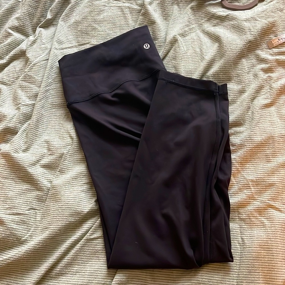 Lululemon Wunder Train high-rise 25" black leggings